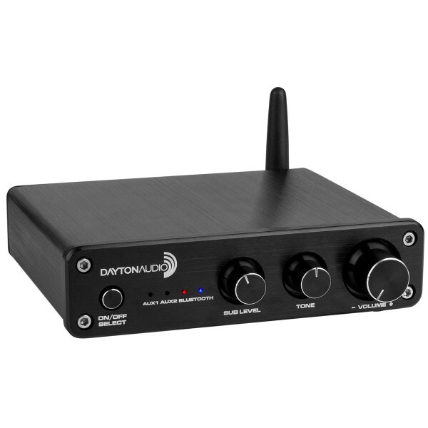 Main product image for Dayton Audio DTA-2.1BT 100W Class D 2.1 Amplifier w 300-3830
